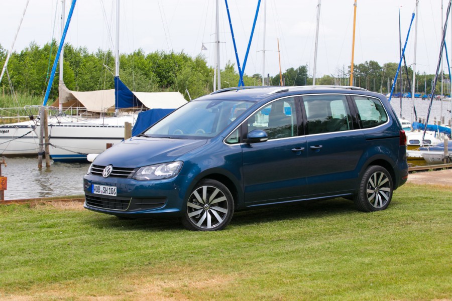 Volkswagen Sharan po liftingu na wakacjach w Polsce